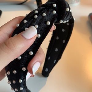 Lele Sadoughi Petite Imitation Pearl Headband